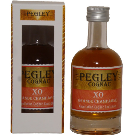Cognac PEGLEY "Solène" XO Grande Champagne : Coffret individuel en carton