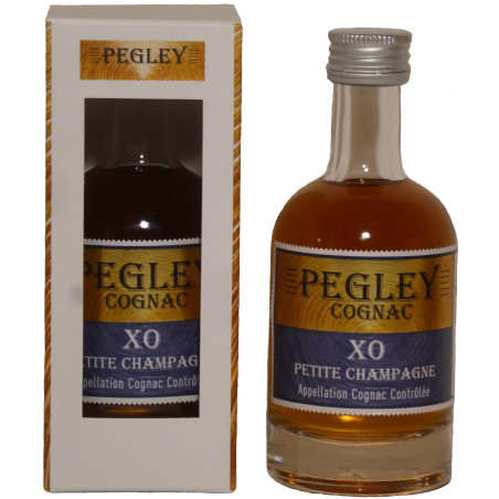 Cognac PEGLEY "Solène" XO Petite Champagne : Coffret individuel en carton