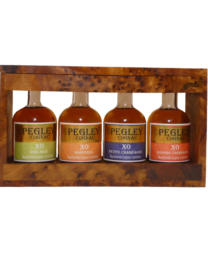 Coffret 4 cognacs "Adèle" :...
