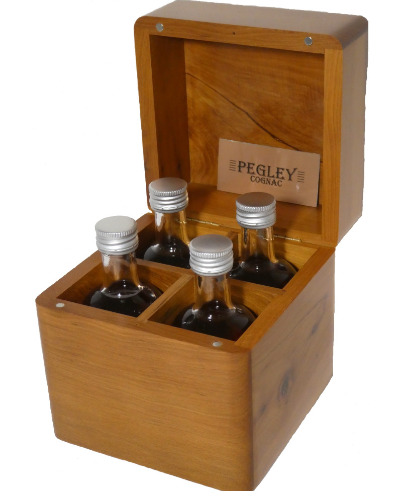 Coffret 4 cognacs "Caryl" :...